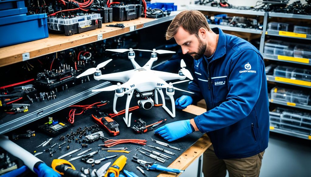 Maintenance des drones Avion