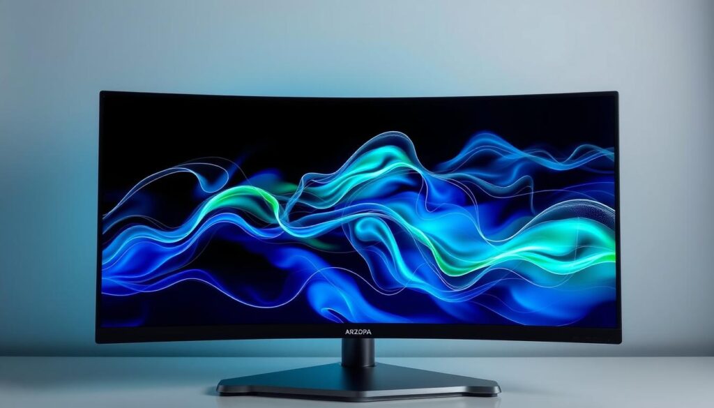 Générez une image de l'écran gaming Arzopa 27 pouces 180Hz