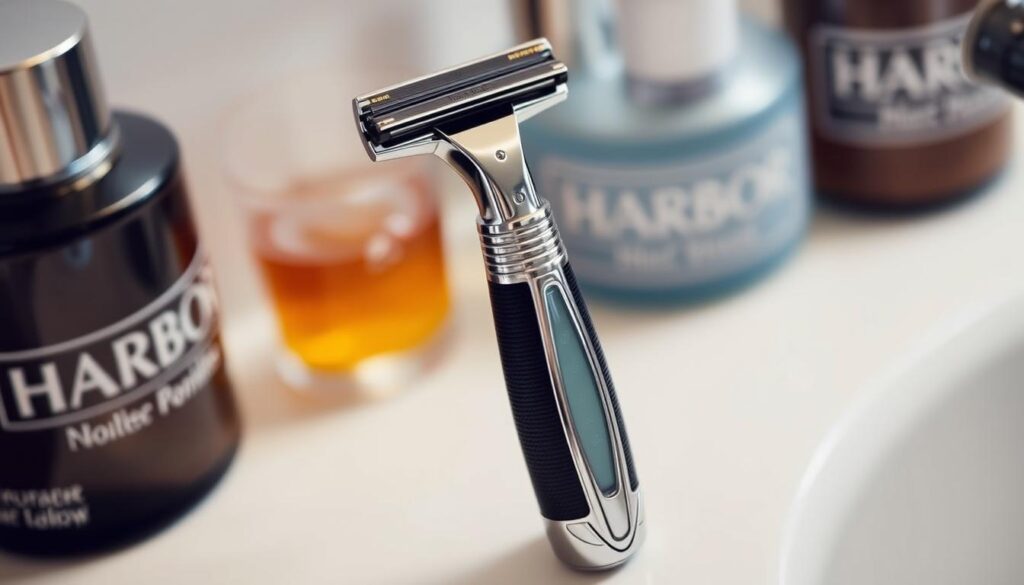 Image de la marque Harbor avec une tondeuse à barbe