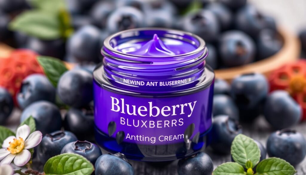 Image d'un pot de crème anti-âge Blueberry