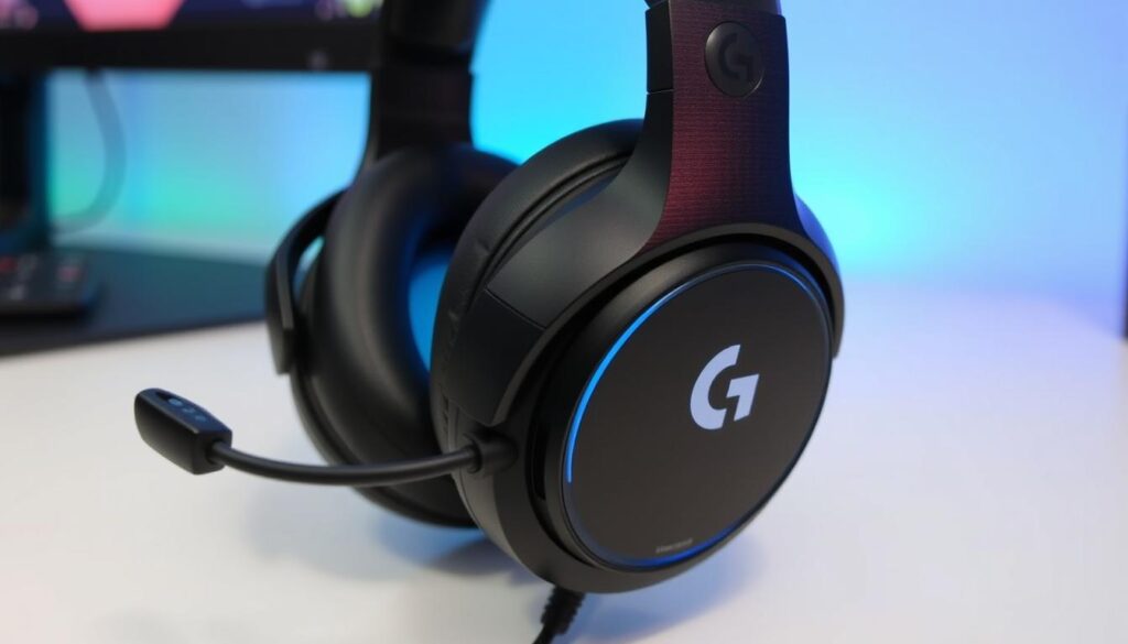 Un casque Logitech gaming avec un son surround