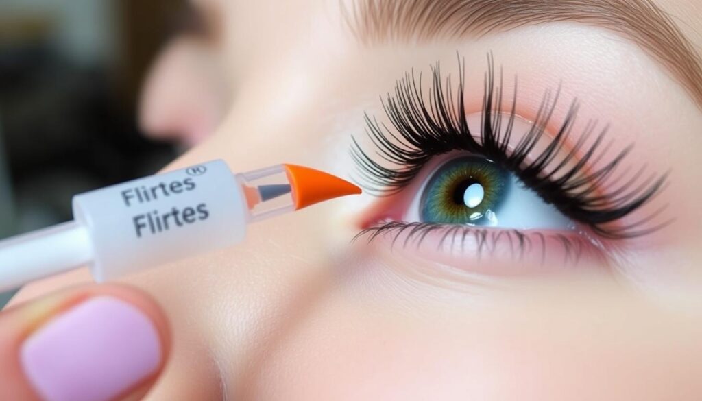Image de la colle pour extensions de cils Flirties