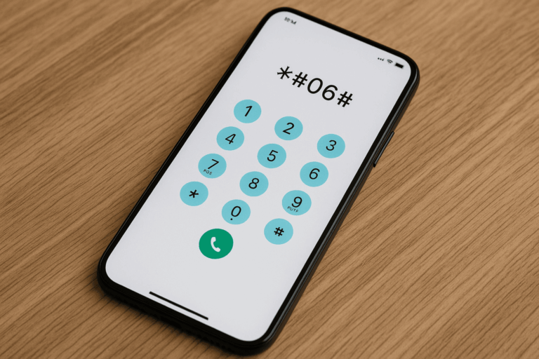 trouver son numéro IMEI sur Iphone ou Android