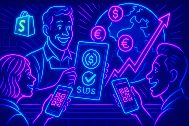 Shopify accepte le USDC