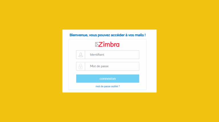 zimbra free connexion