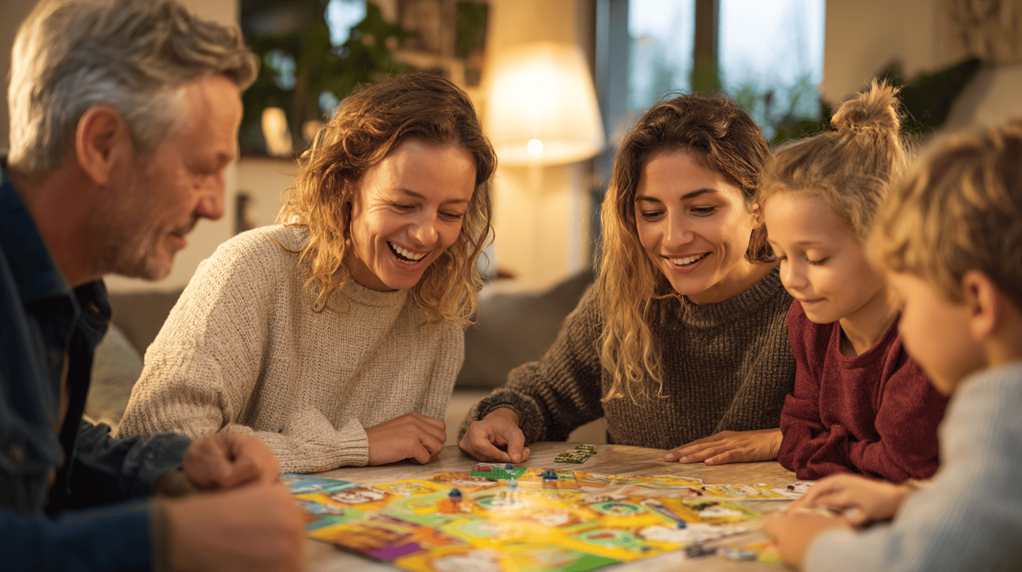 famille-jouant-jeux-societe