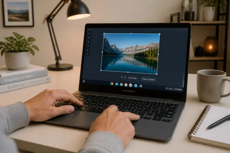 Capture decran sur chromebook